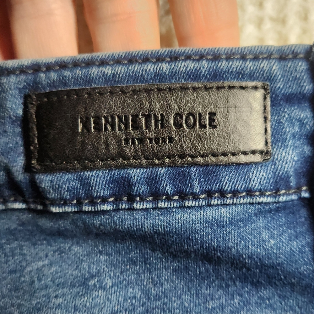 Kenneth Cole Indigo Skinny Jeans Size 32x30 - Picture 12 of 15